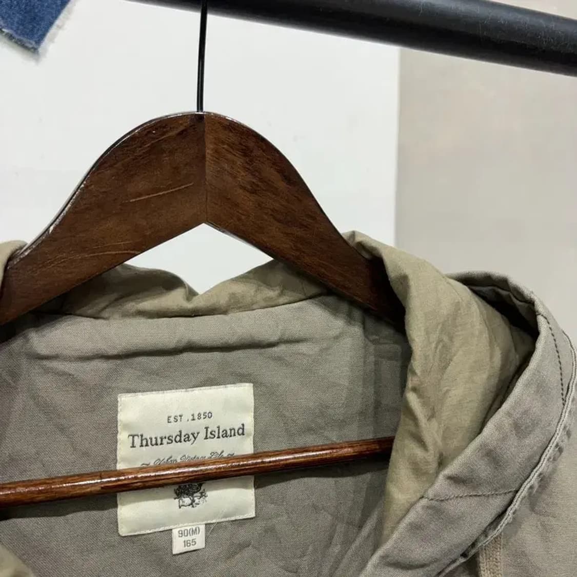 (90) 써스데이아일랜드 여성 캐주얼 후드 롱 야상 자켓 상품이미지2