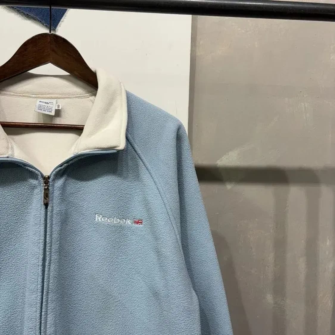 (100) 리복 스트릿 캐주얼 후리스 플리츠 자켓 상품이미지3