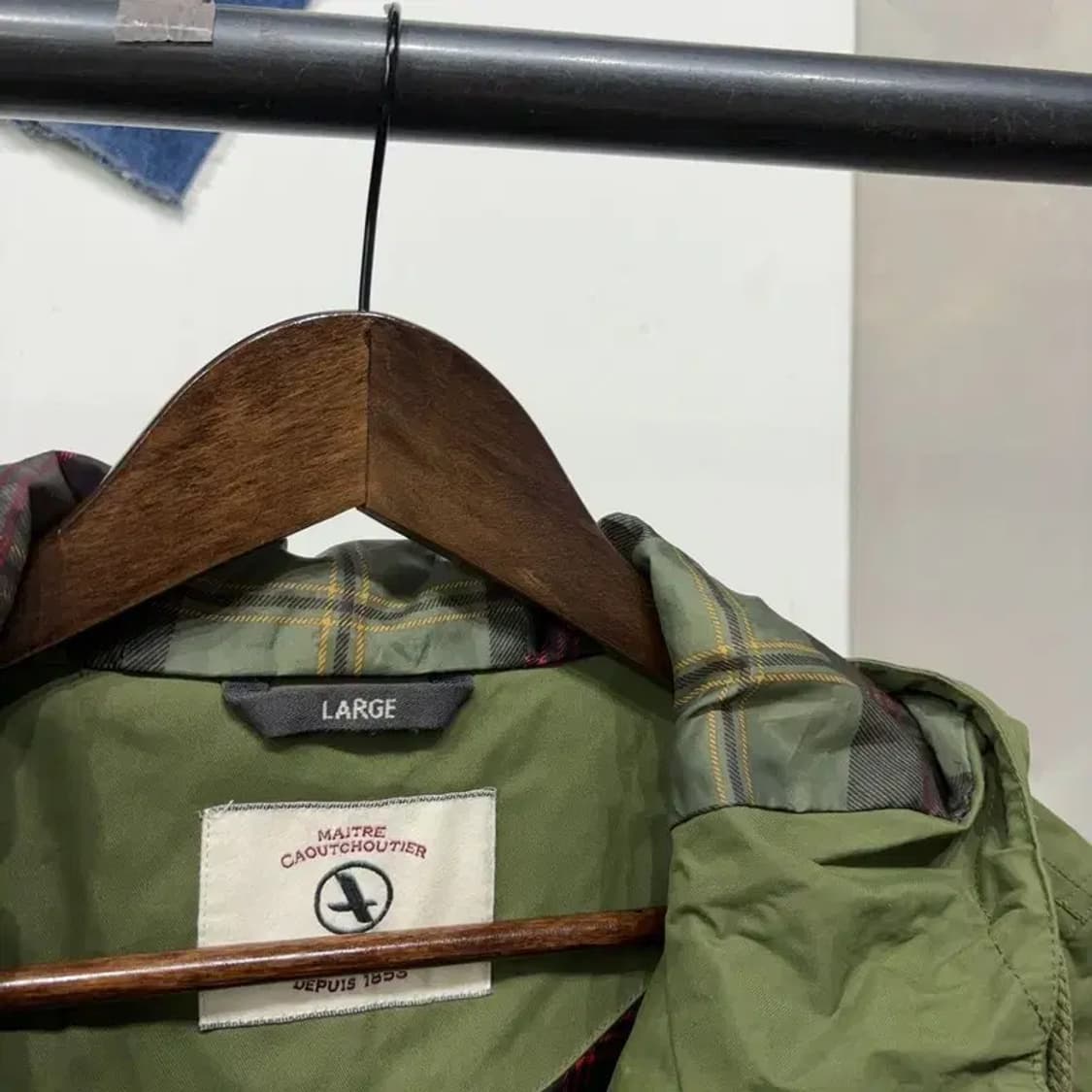 (105) 에이글 등산 아웃도어 롱 바람막이 야상 자켓 상품이미지2