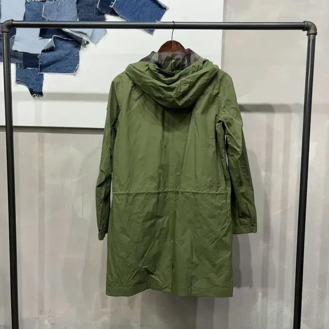 (105) 에이글 등산 아웃도어 롱 바람막이 야상 자켓 상품이미지4