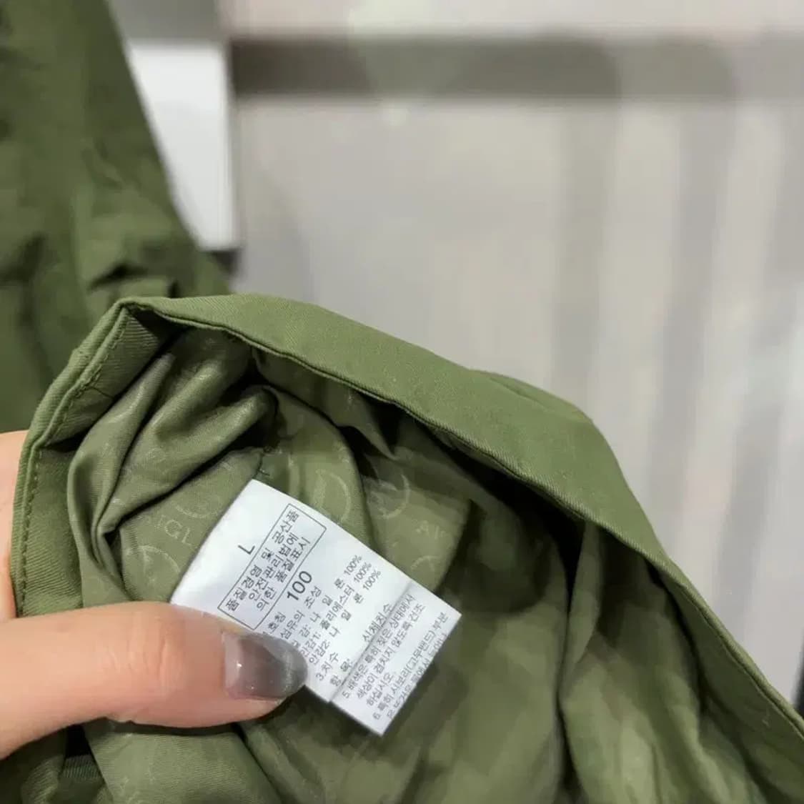 (105) 에이글 등산 아웃도어 롱 바람막이 야상 자켓 상품이미지5