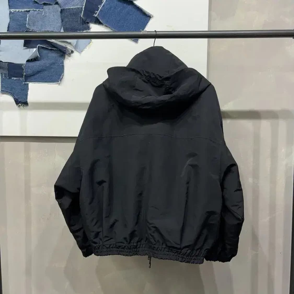 (100) 코드그라피 스트릿 더블지퍼 바람막이 야상 점퍼 상품이미지4