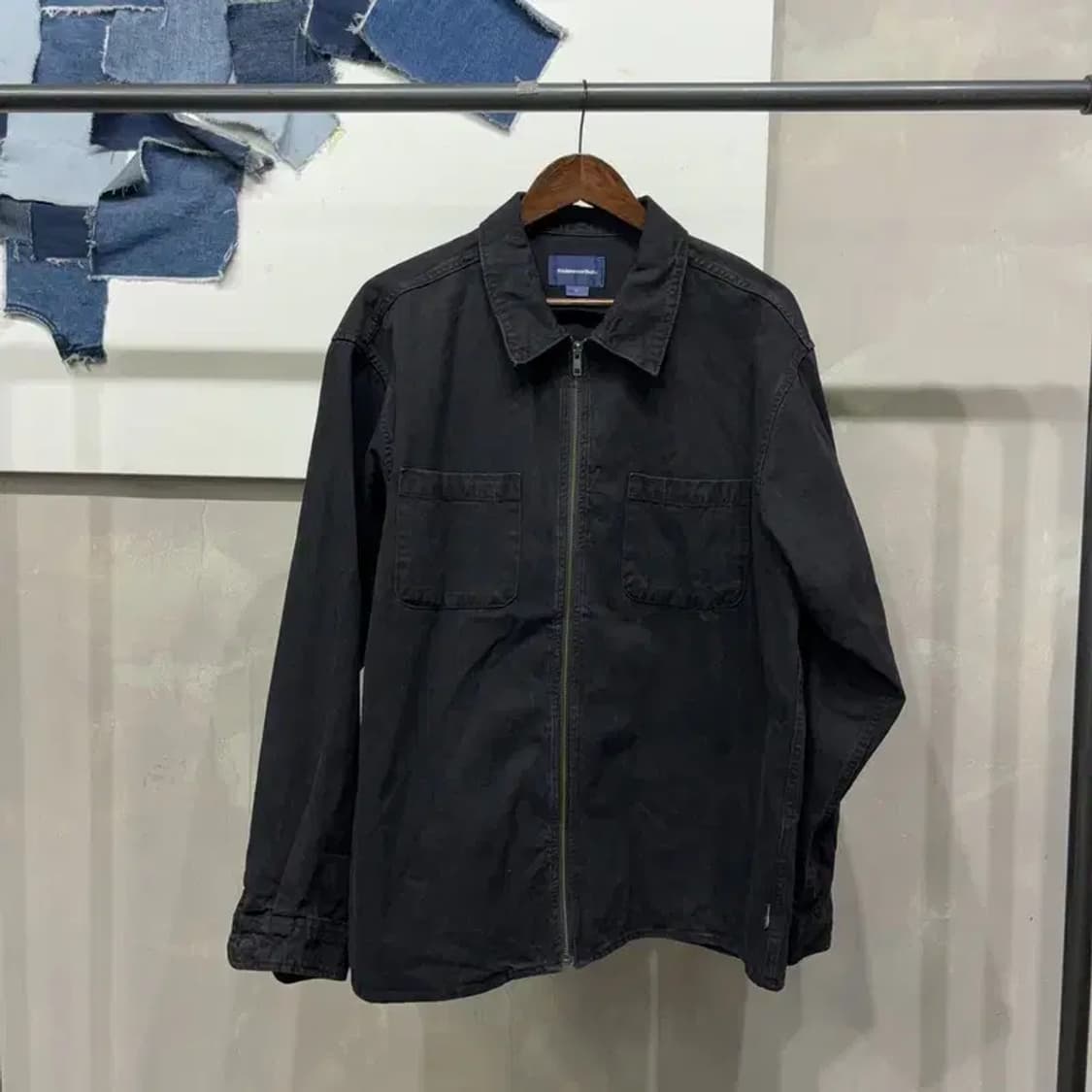 (105) 디스이즈네버댓 투포켓 카라 블루종 워크 자켓 상품이미지1