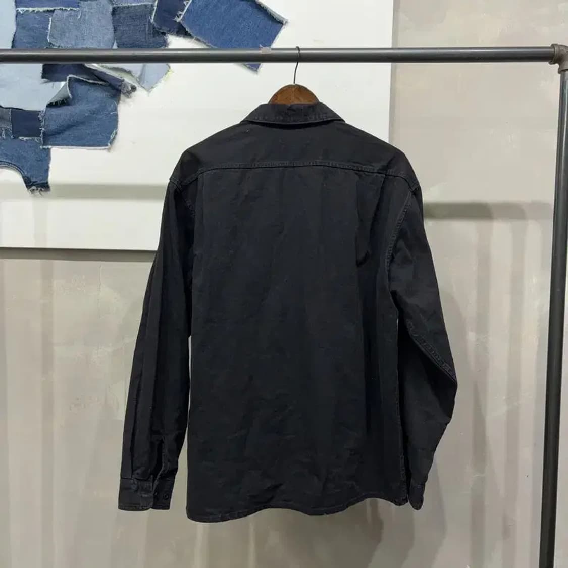 (105) 디스이즈네버댓 투포켓 카라 블루종 워크 자켓 상품이미지4