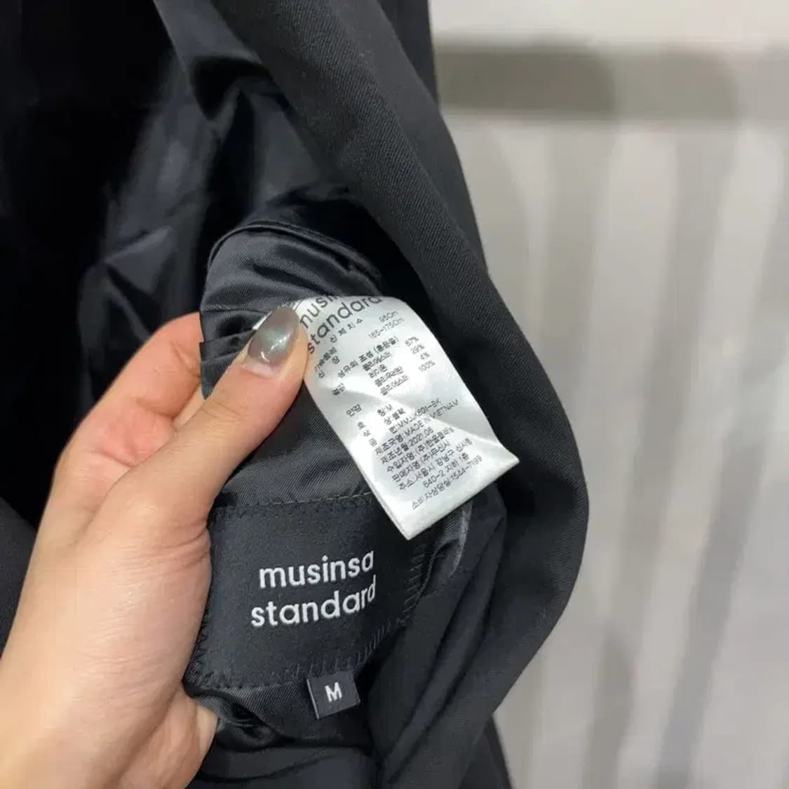 (100) 무신사스탠다드 캐주얼 블레이저 자켓 상품이미지5