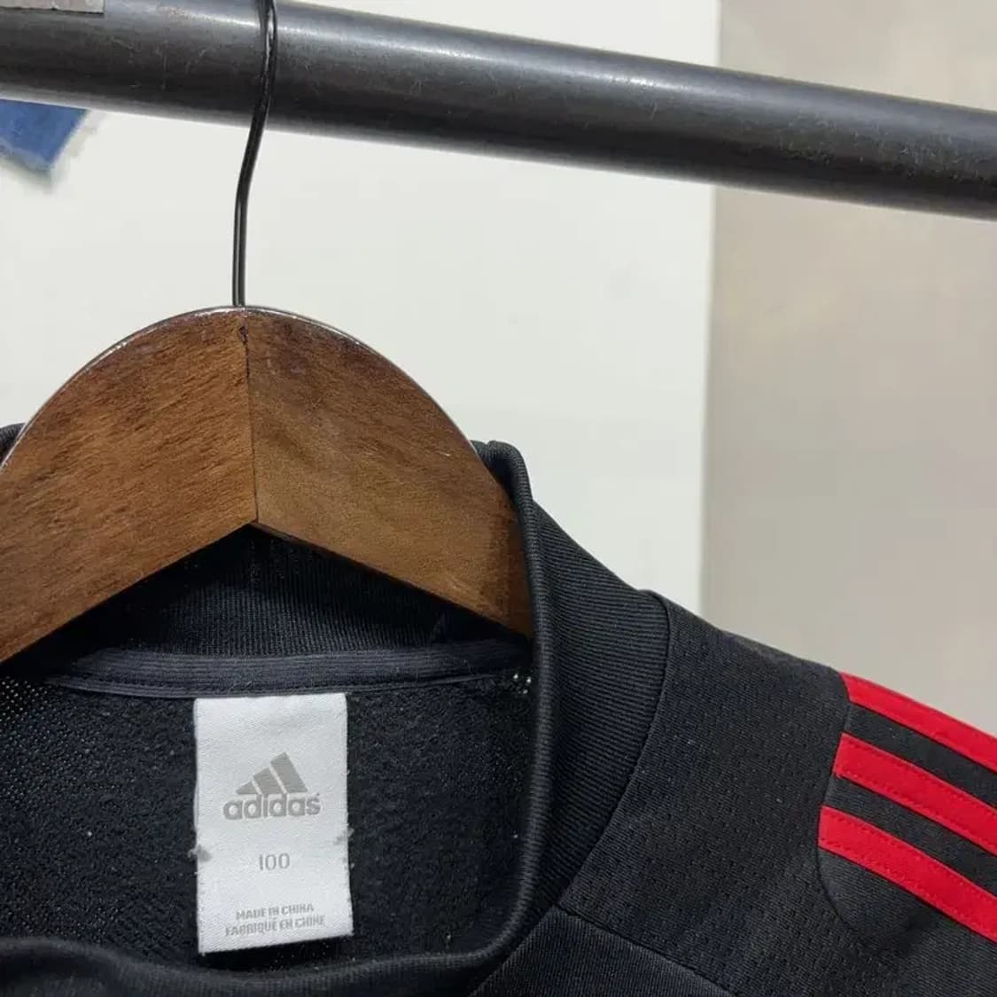 (100) 아디다스 AC밀란 스포츠 목폴라 기능성 긴팔 티 상품이미지2