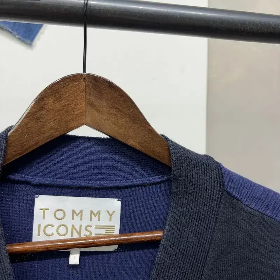 (95) 타미힐피거 캐주얼 투톤 니트 가디건 상품이미지2