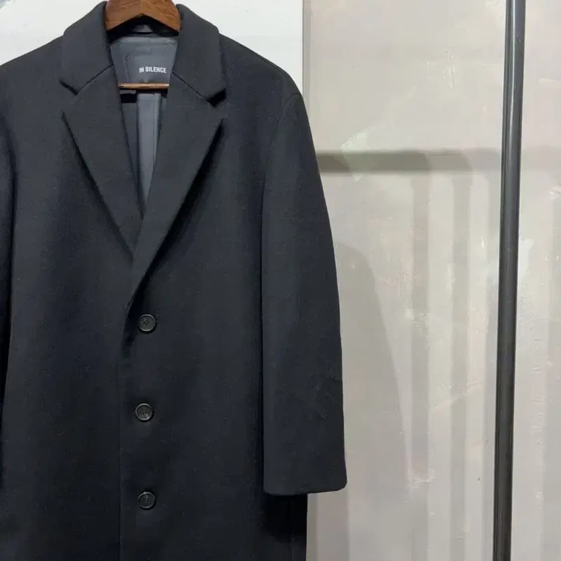(100) 인사일런스 캐시미어 롱코트 상품이미지3