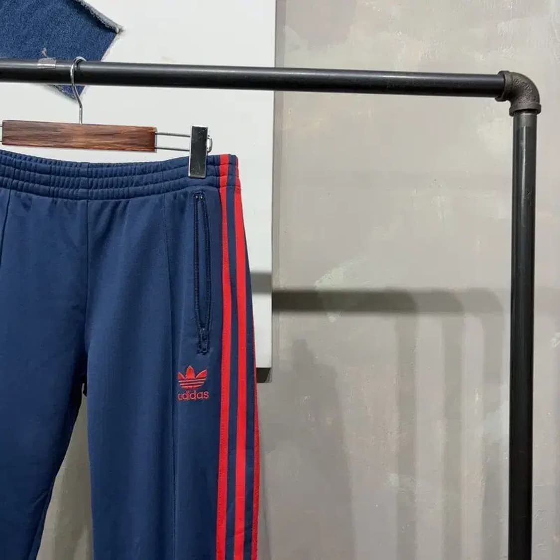 (26~28인치) 아디다스 유로파 네이비 운동바지 팬츠 상품이미지3