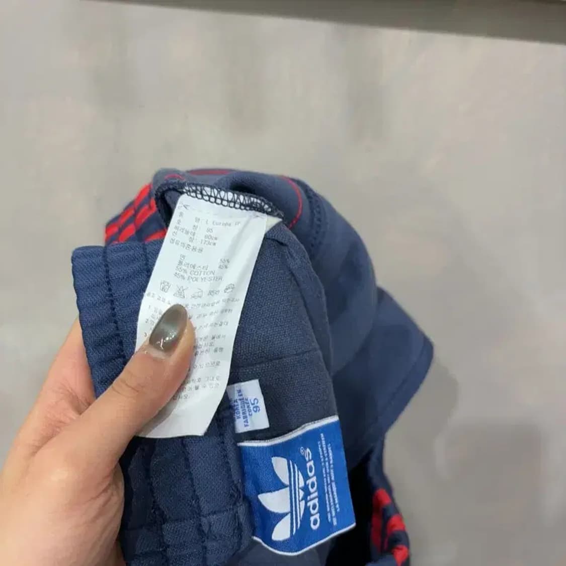 (26~28인치) 아디다스 유로파 네이비 운동바지 팬츠 상품이미지6