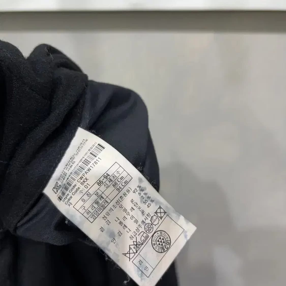 (33인치) 커스텀멜로우 캐주얼 클래식 모직 슬랙스 바지 상품이미지6