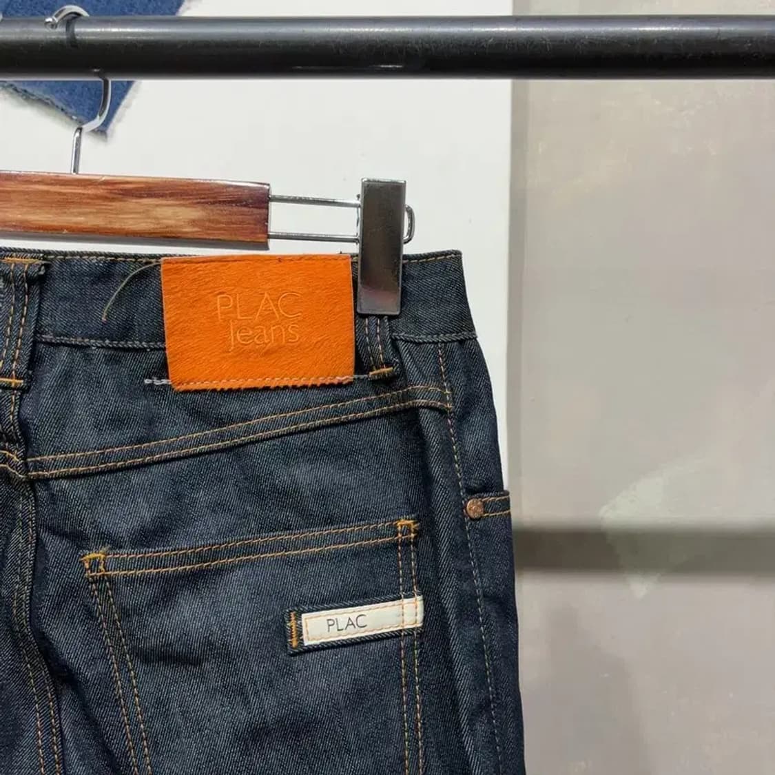 (29인치) 플랙진 캐주얼 스트릿 생지 데님팬츠 청바지 상품이미지5