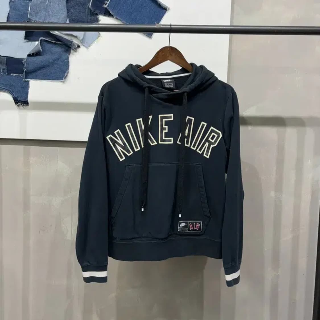 (90) 나이키AIR 스트릿 기모 프린팅 후드티 상품이미지1