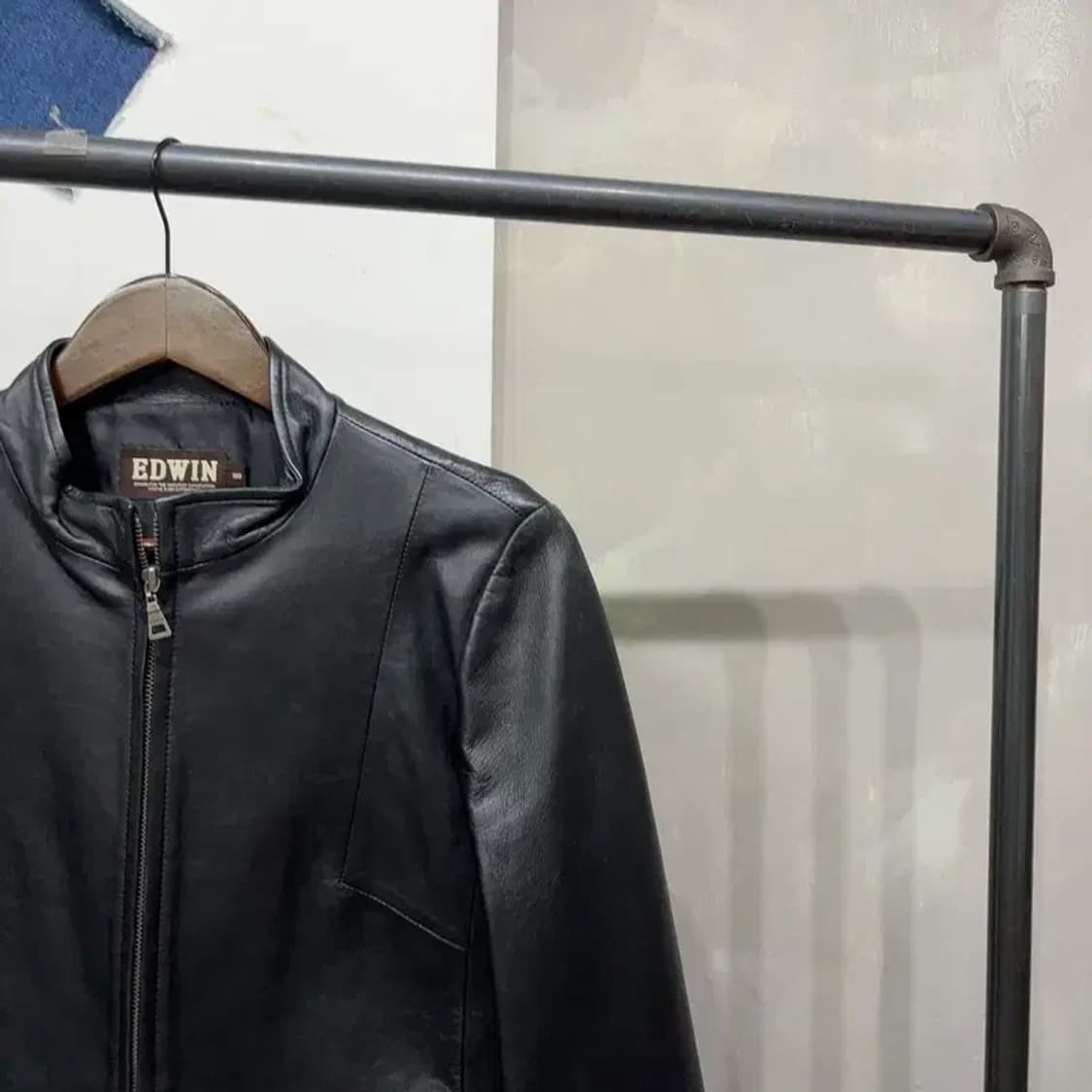 (95) 에드윈 여성 리얼래더 양가죽 자켓 상품이미지3