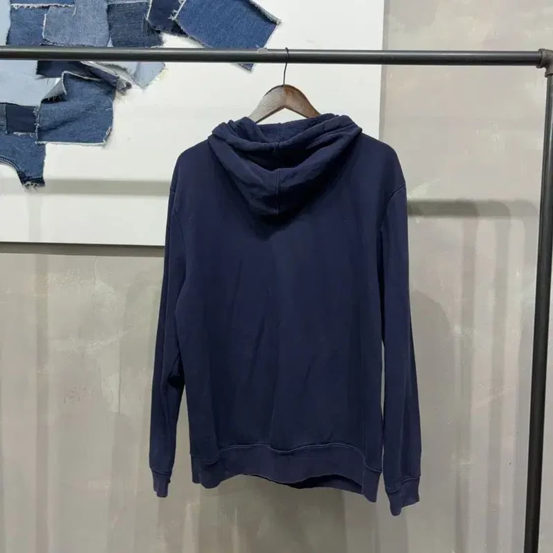 (105) GAP 갭 Y2K 빈티지 기모 자수 후드티 상품이미지4