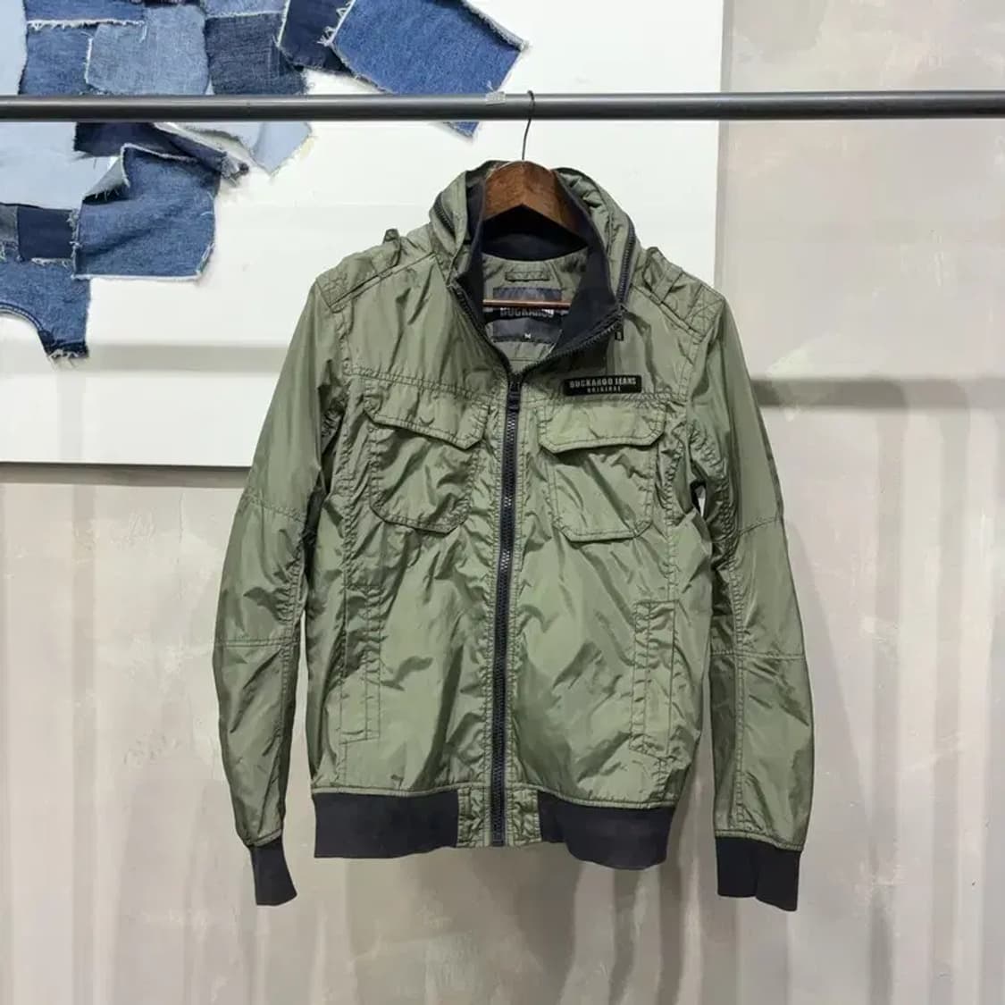 (95) 버커루 캐주얼 바람막이 야상 자켓 상품이미지1