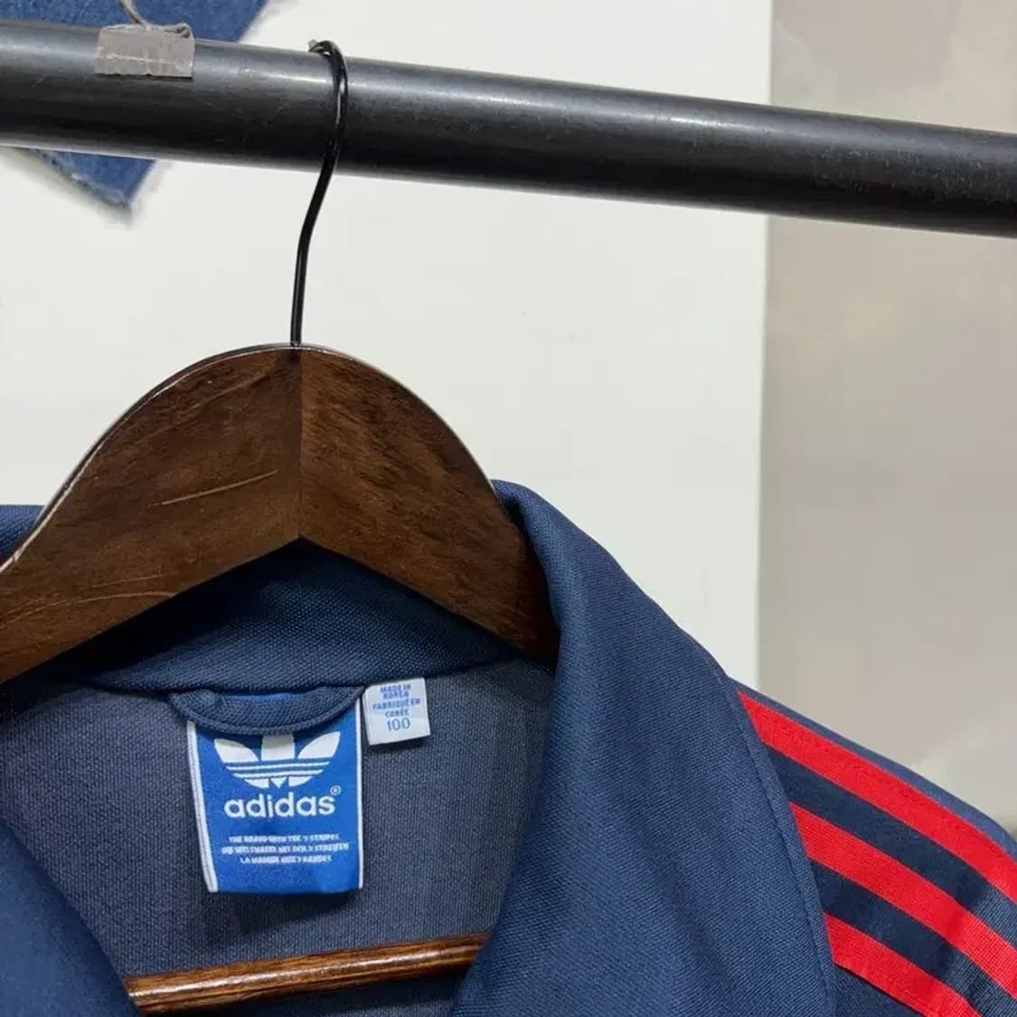 (95) 아디다스 유로파 네이비 저지 집업 트랙탑 자켓 상품이미지2