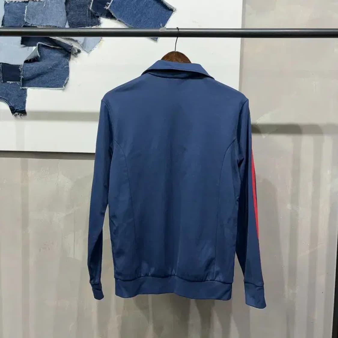 (95) 아디다스 유로파 네이비 저지 집업 트랙탑 자켓 상품이미지4
