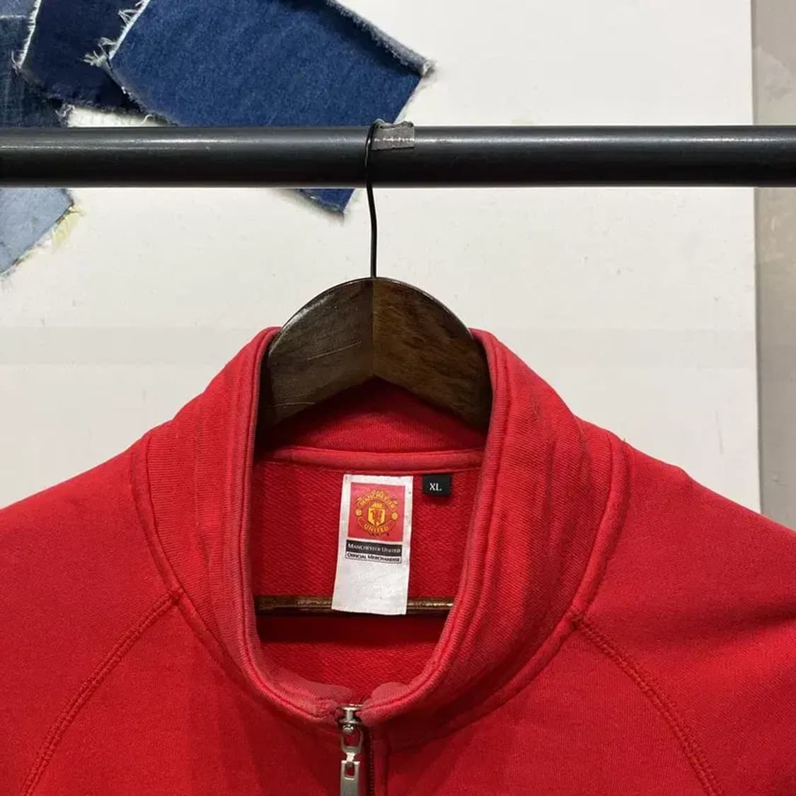 (105) 맨체스터유나이티드 축구 스포츠 저지 집업 자켓 상품이미지2