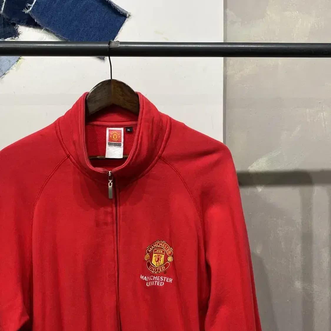 (105) 맨체스터유나이티드 축구 스포츠 저지 집업 자켓 상품이미지3