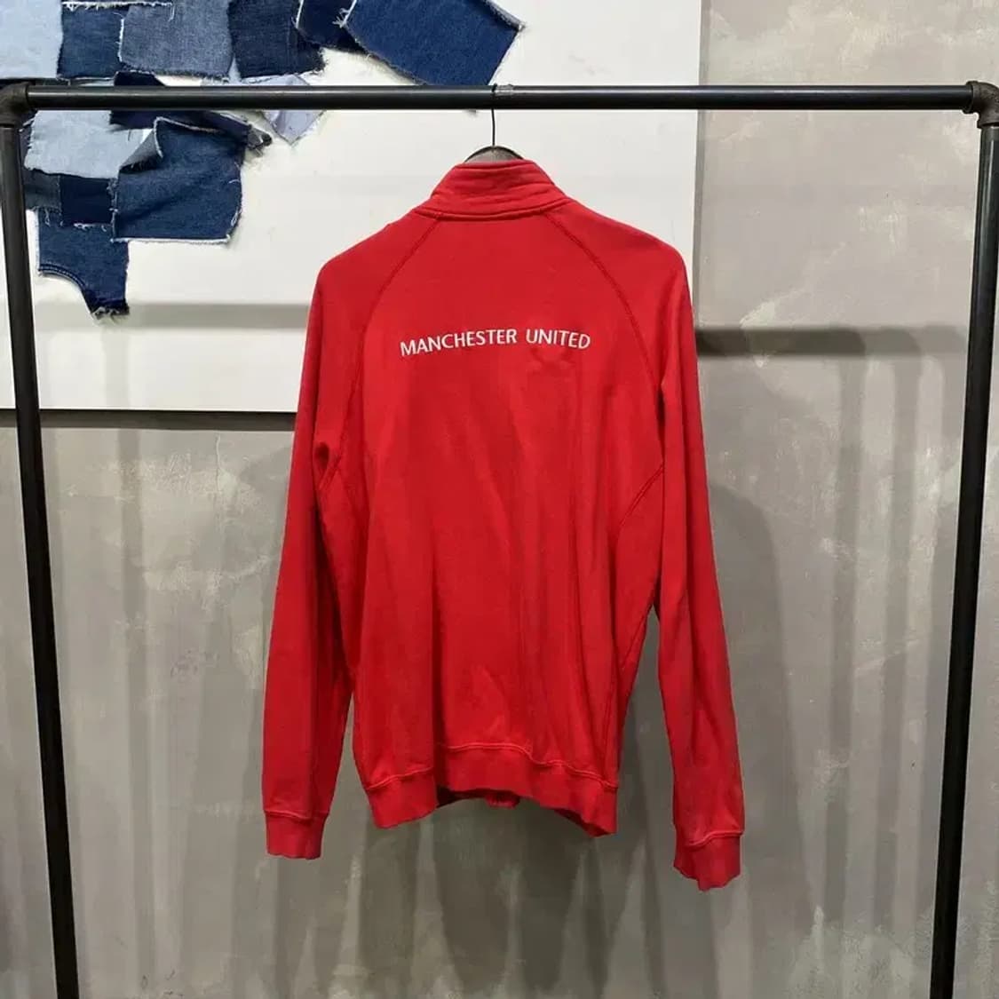 (105) 맨체스터유나이티드 축구 스포츠 저지 집업 자켓 상품이미지4