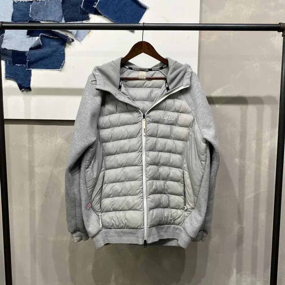 (110) 뉴에라 캐주얼 스트릿 경량패딩 자켓 상품이미지1