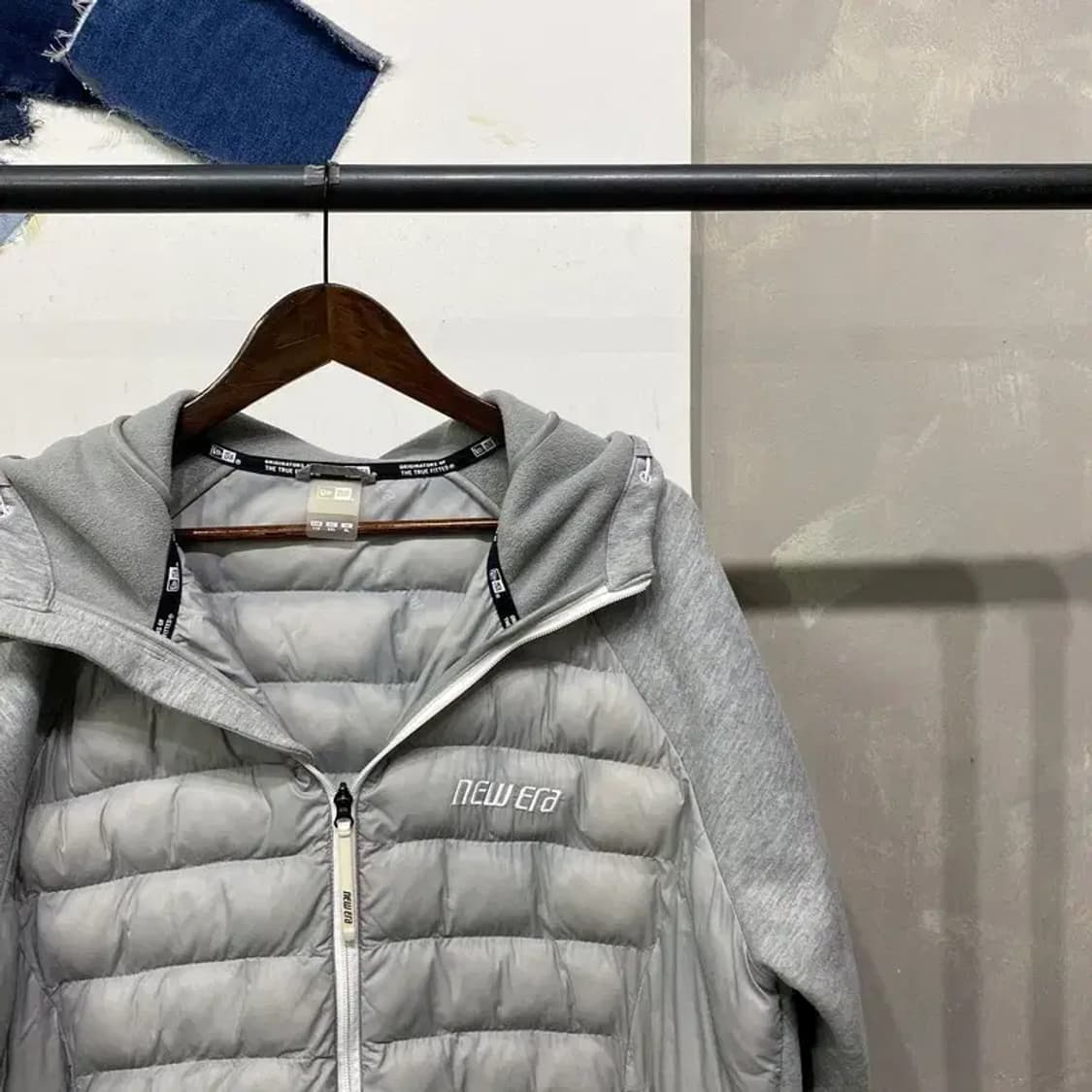 (110) 뉴에라 캐주얼 스트릿 경량패딩 자켓 상품이미지2
