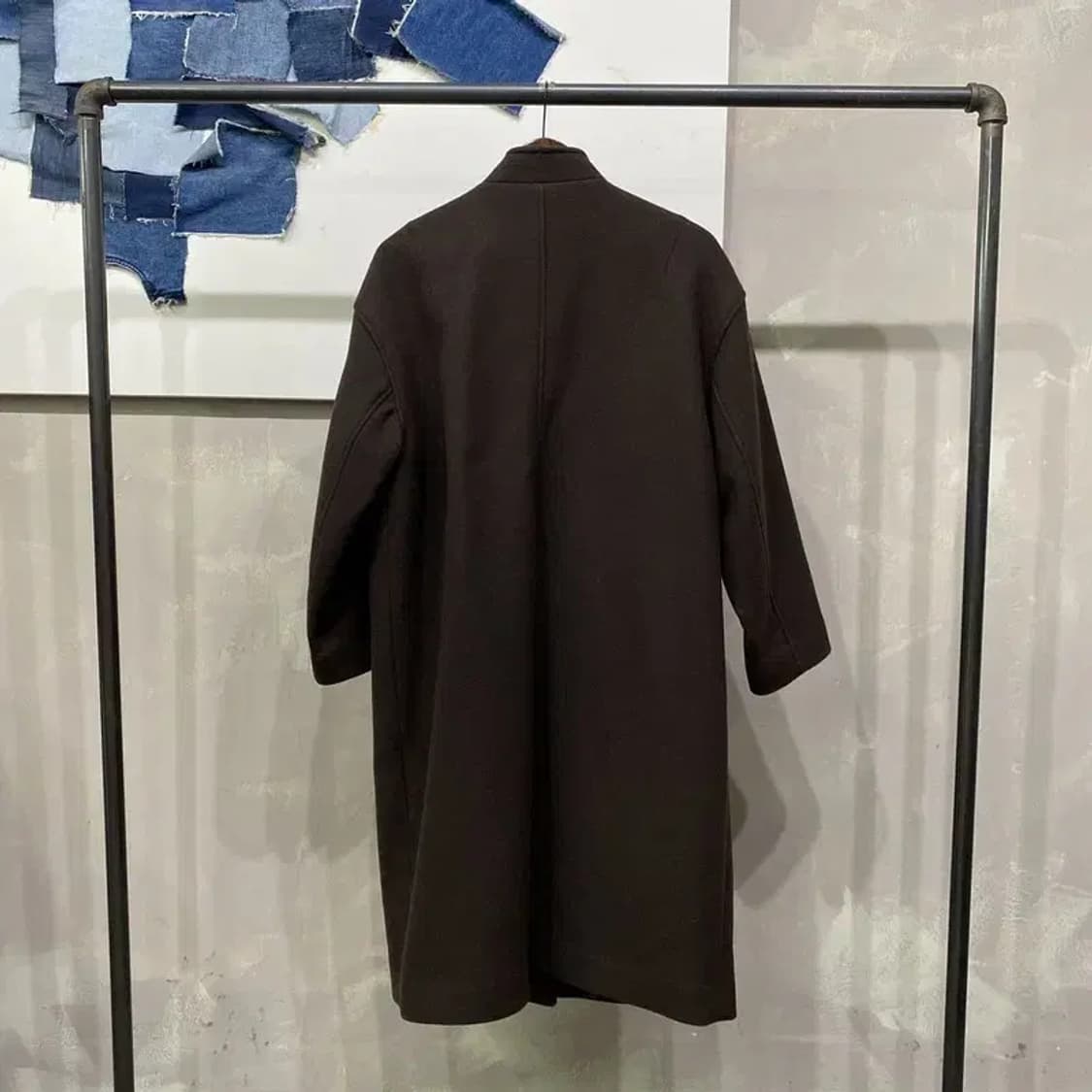 (90) 스튜디오톰보이 여성 모직 롱코트 상품이미지4