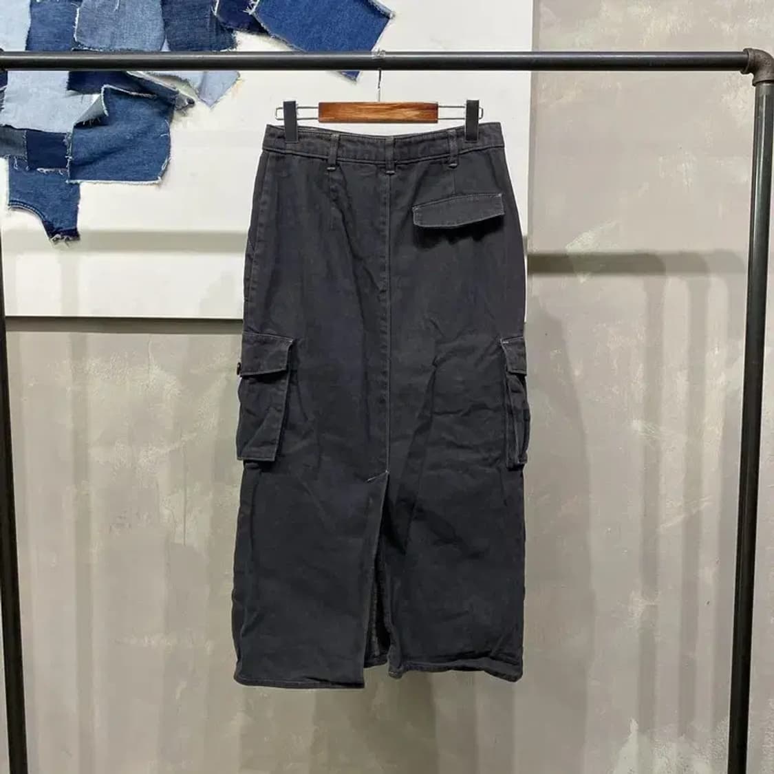(27인치) 에잇세컨즈 여성 카고 스트링 스커트 상품이미지3