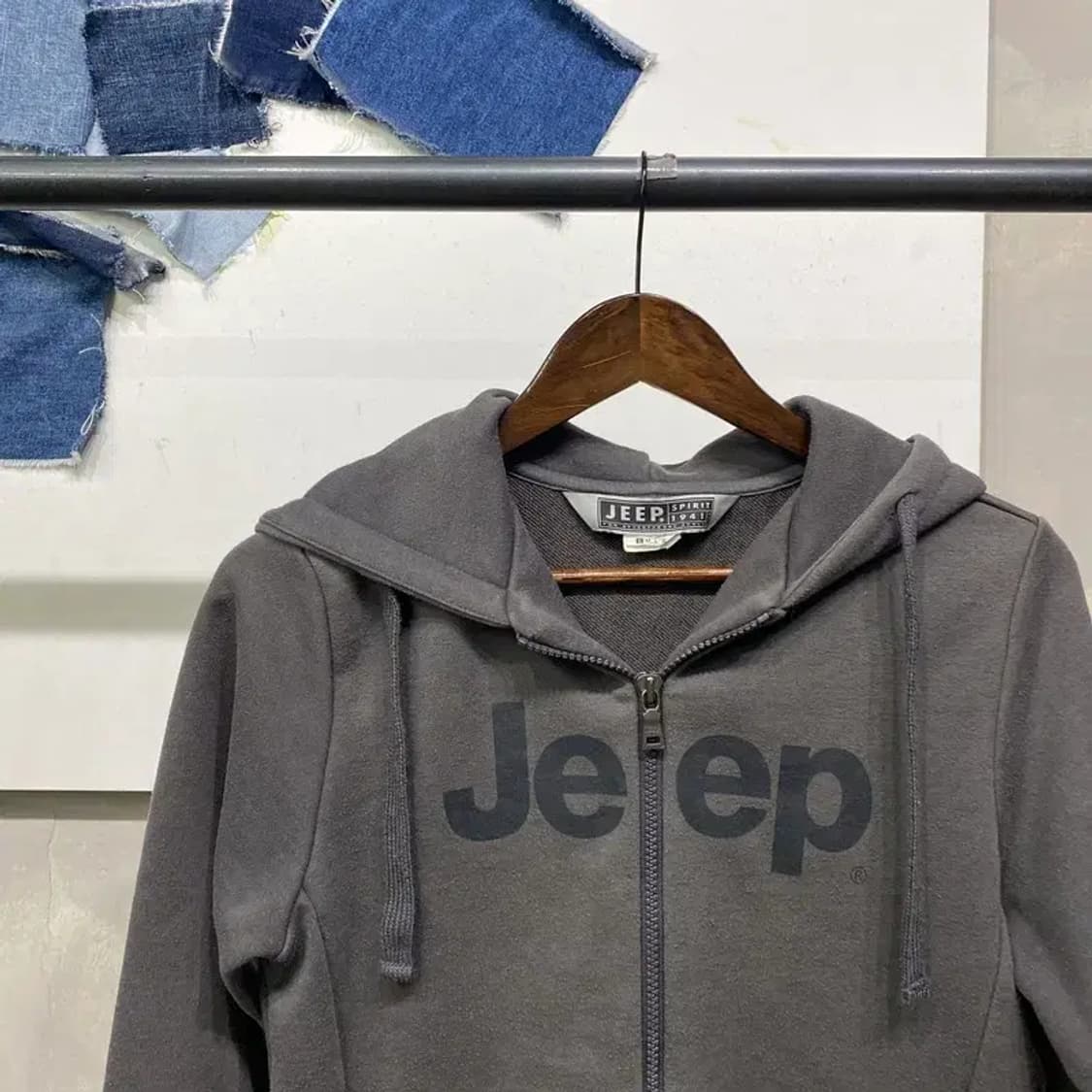 (90) 지프 여성 캐주얼 프린팅 후드집업 자켓 상품이미지3