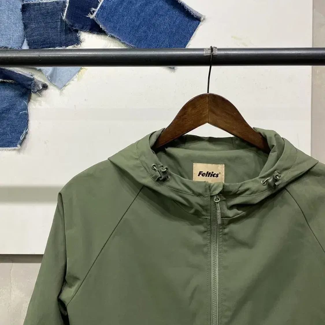 (90) 펠틱스 여성 스트릿 롱 바람막이 자켓 상품이미지2