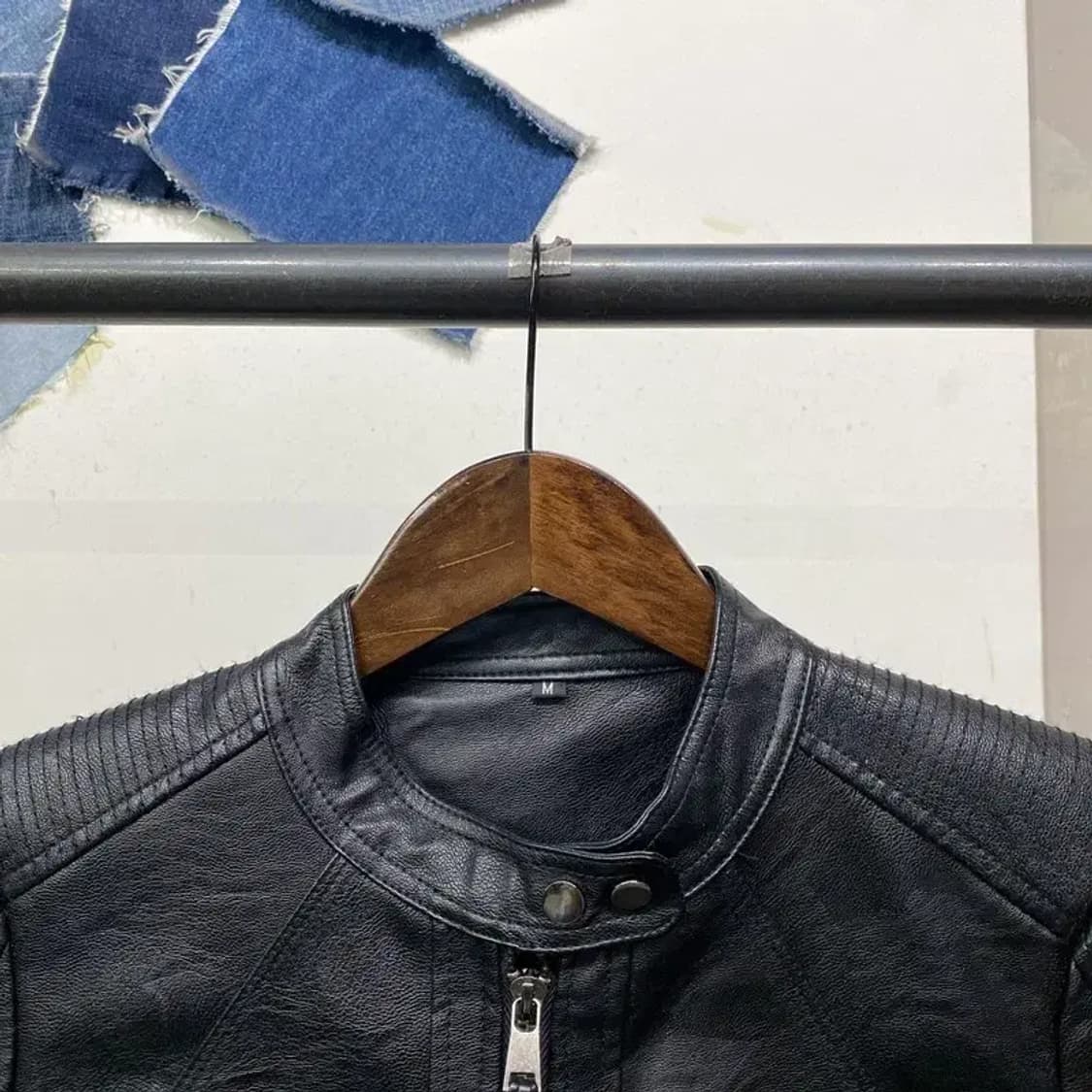 (85) VINTAGE 여성 라이더 가죽자켓 상품이미지2