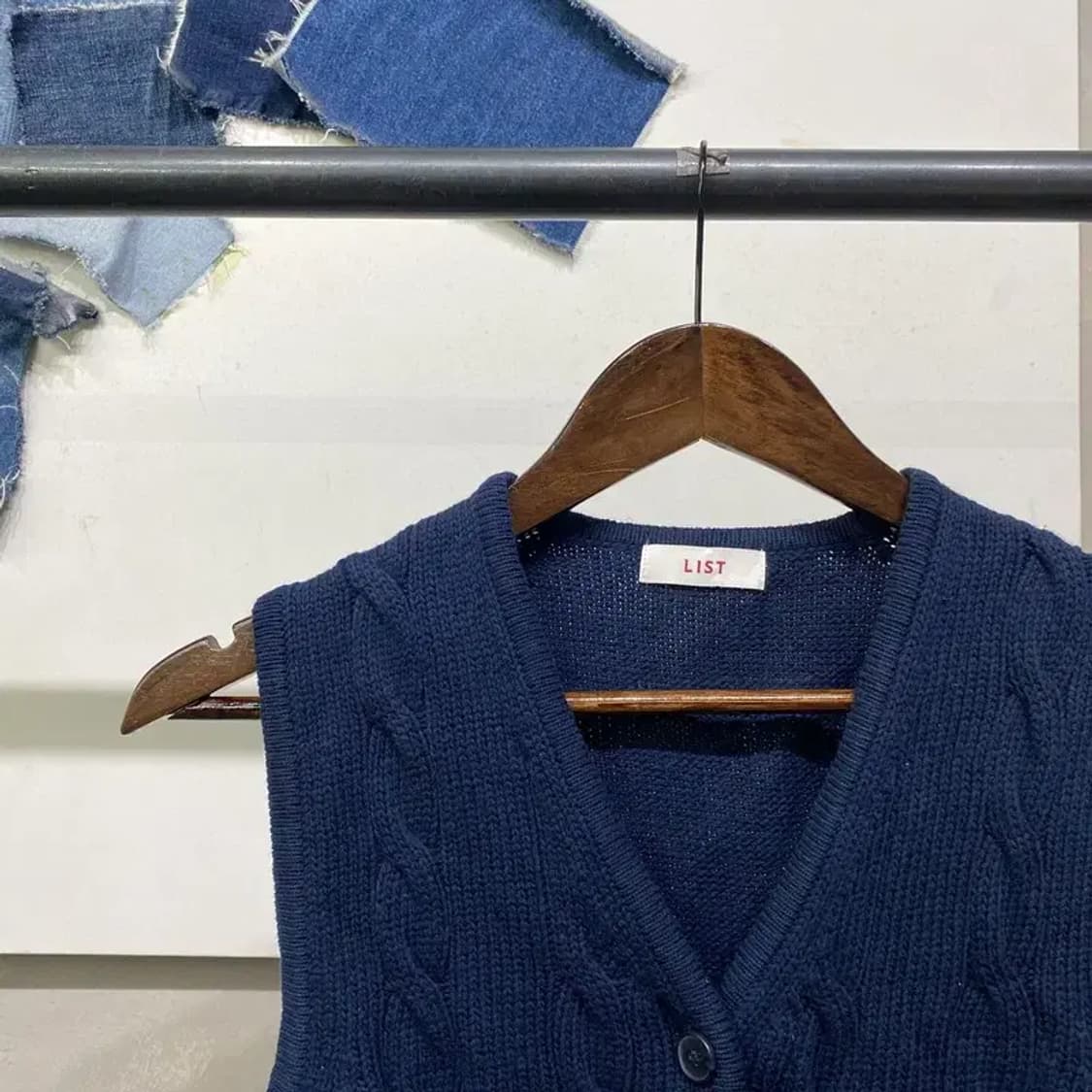 (85) 리스트 여성 캐주얼 니트 조끼 상품이미지3