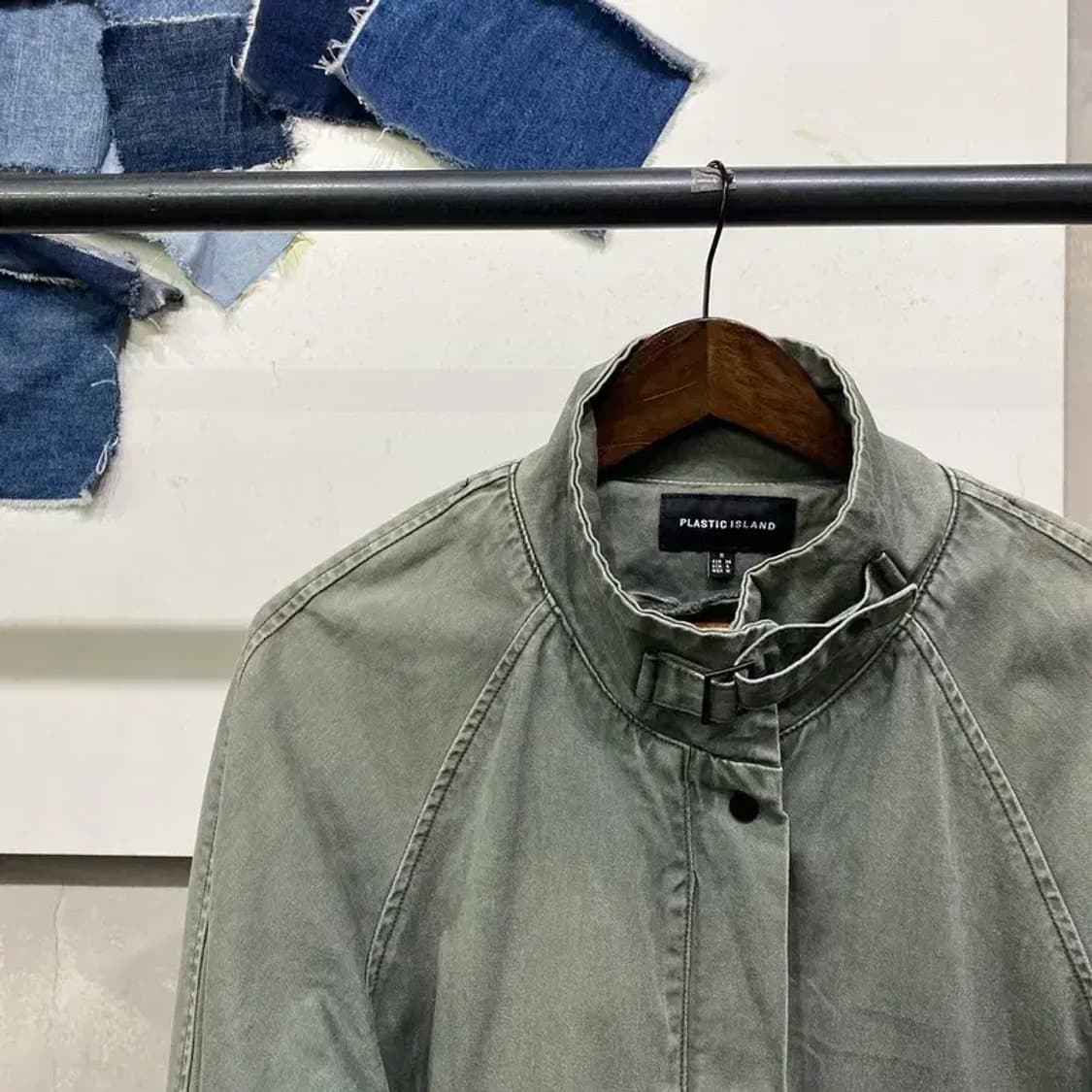 (85) 플라스틱아일랜드 여성 캐주얼 롱 야상 코트 상품이미지3