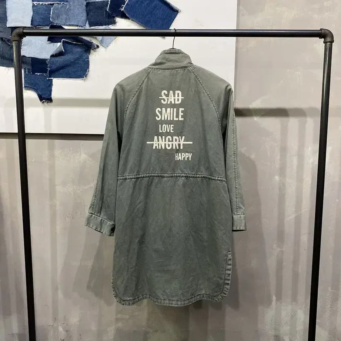 (85) 플라스틱아일랜드 여성 캐주얼 롱 야상 코트 상품이미지4