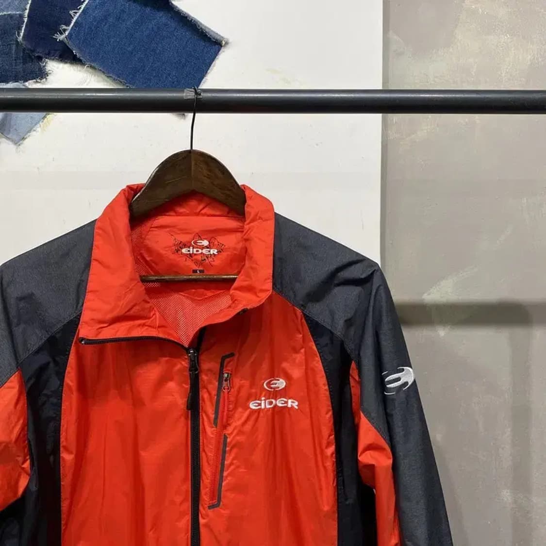 (100) 아이더 등산 아웃도어 바람막이 자켓 상품이미지3