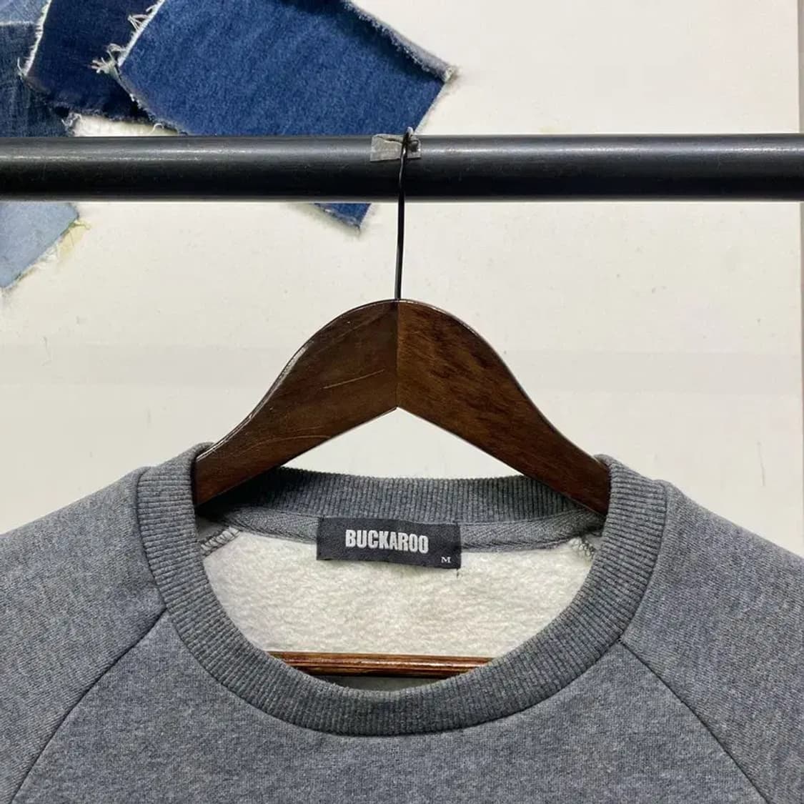 (100) 버커루 캐주얼 레이어드 기모 맨투맨 긴팔티 상품이미지2