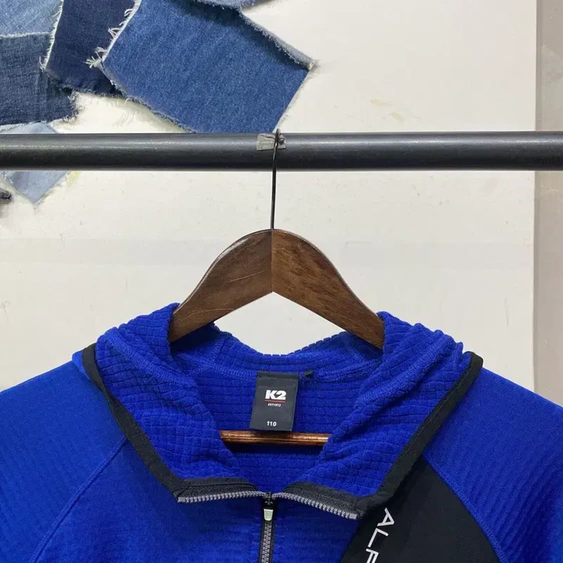 (110) K2 케이투 등산 아웃도어 반집업 기모 후드티 상품이미지2