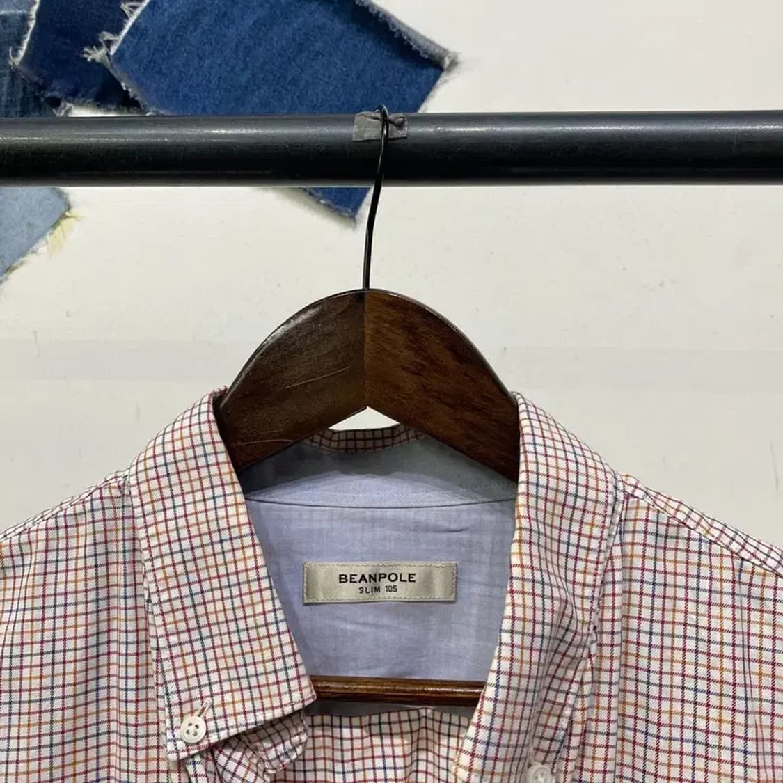 (105) 빈폴 캐주얼 슬림핏 체크셔츠 남방 상품이미지2