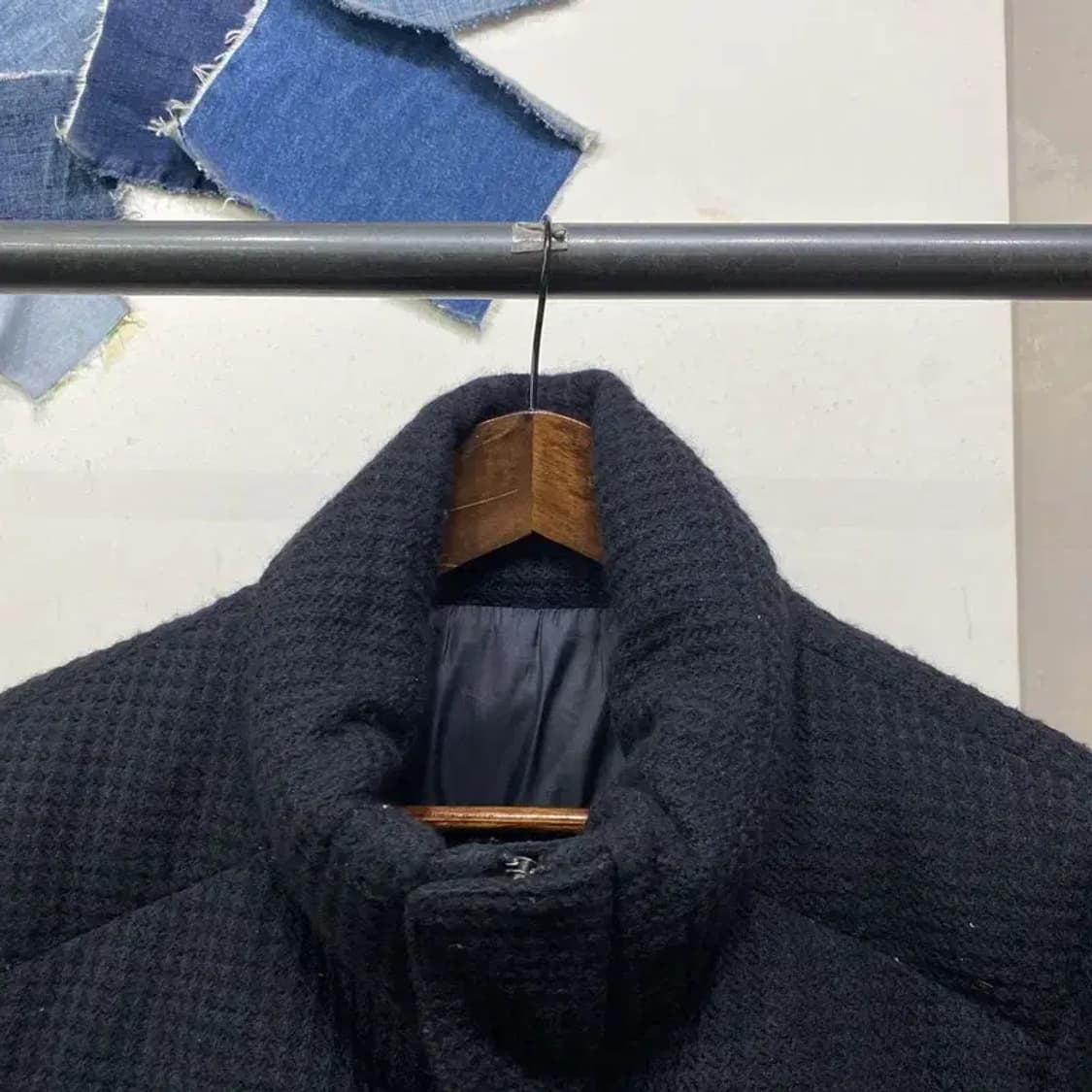 (100) 솔리드옴므 캐시미어 거위털 패딩 점퍼 상품이미지2