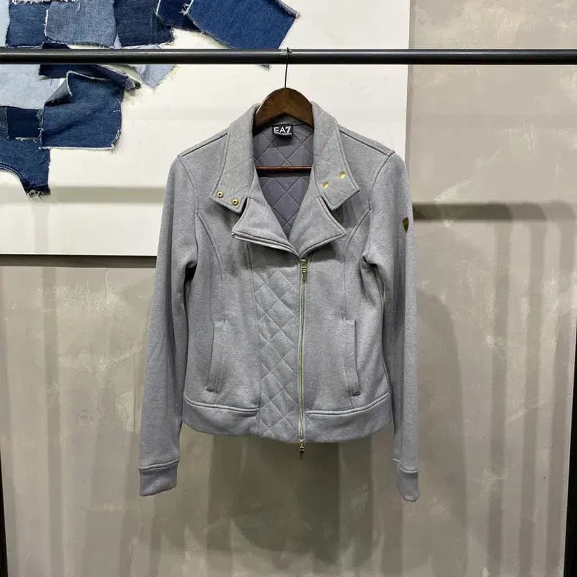 (90) 아르마니 여성 캐주얼 명품 코튼 라이더 자켓 상품이미지1