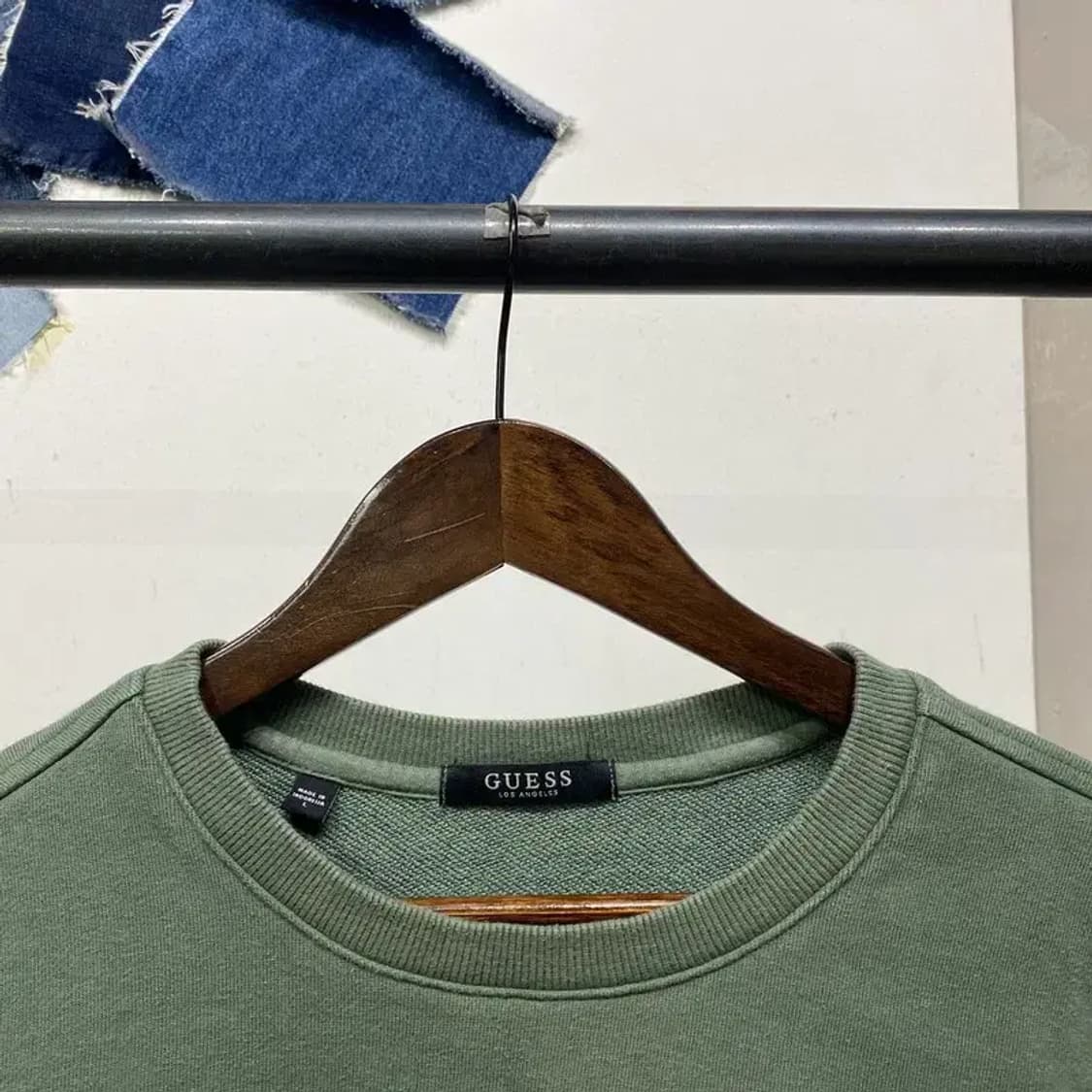 (95) 게스 여성 캐주얼 맨투맨 긴팔 티 상품이미지2