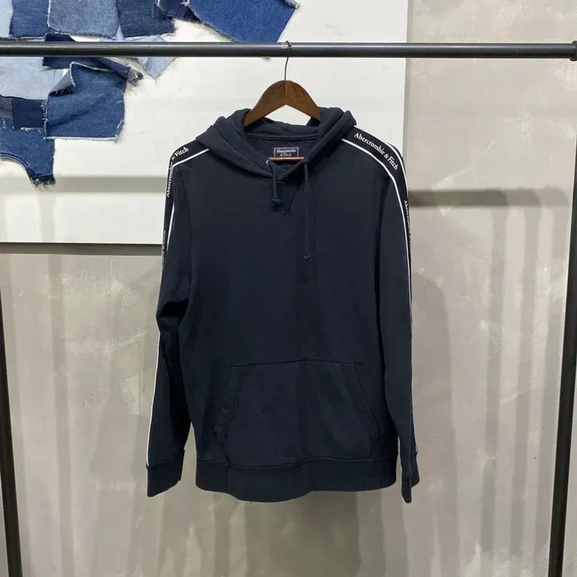 (105) 아베크롬비 스트릿 사이드라인 기모 후드티 상품이미지1