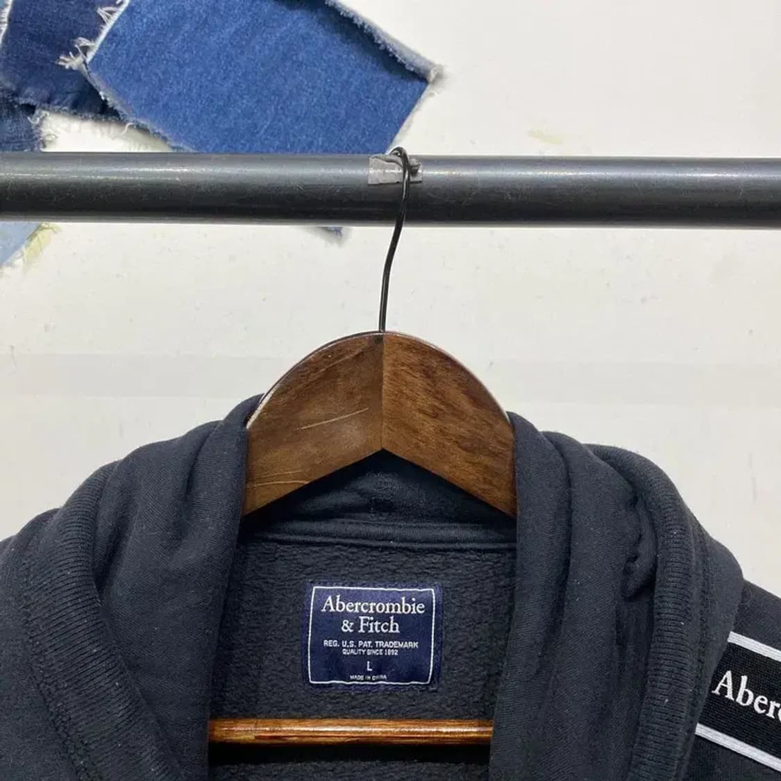 (105) 아베크롬비 스트릿 사이드라인 기모 후드티 상품이미지2