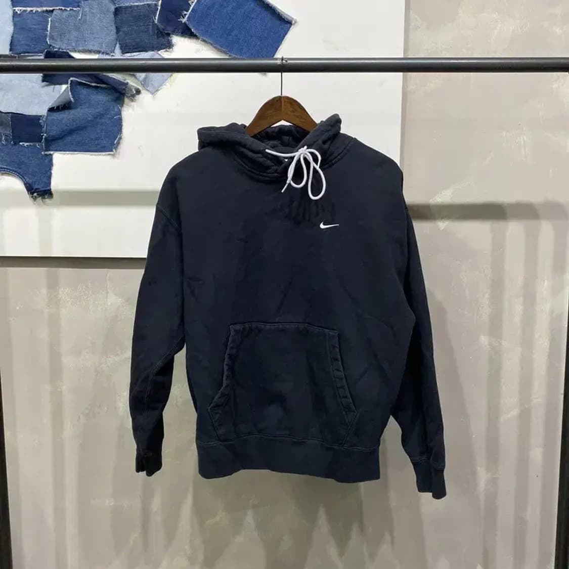 (95) 나이키 여성 스트릿 자수 기모 후드티 상품이미지1