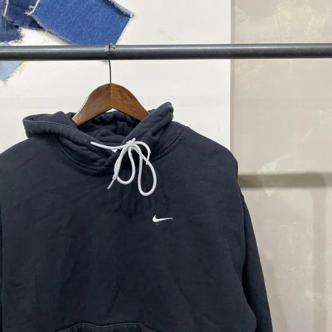 (95) 나이키 여성 스트릿 자수 기모 후드티 상품이미지3