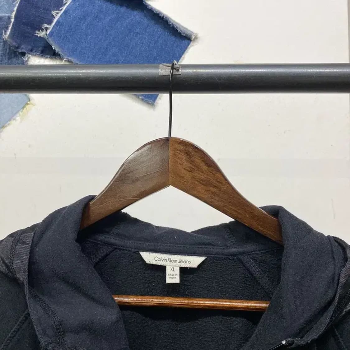 (105) 캘빈클라인 CK 캐주얼 소매프린팅 후드집업 자켓 상품이미지2