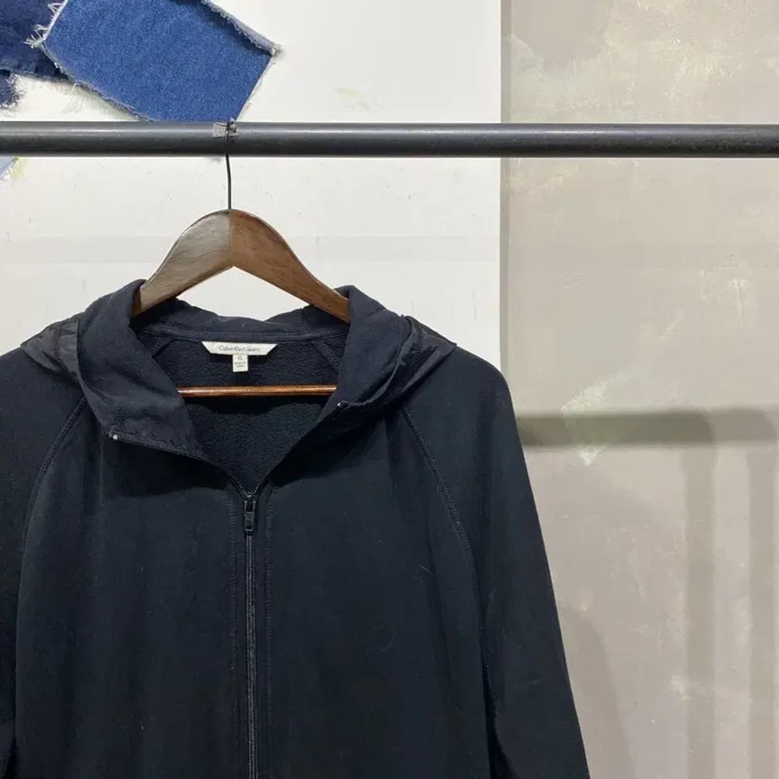 (105) 캘빈클라인 CK 캐주얼 소매프린팅 후드집업 자켓 상품이미지3