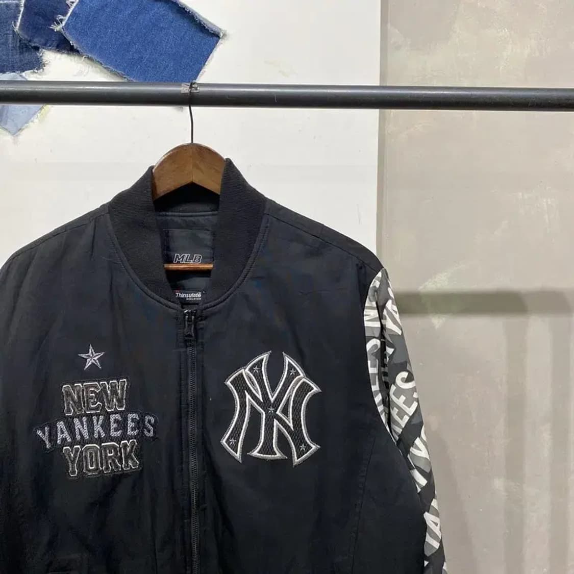(105) MLB 뉴욕양키스 스트릿 바시티자켓 야구점퍼 상품이미지3