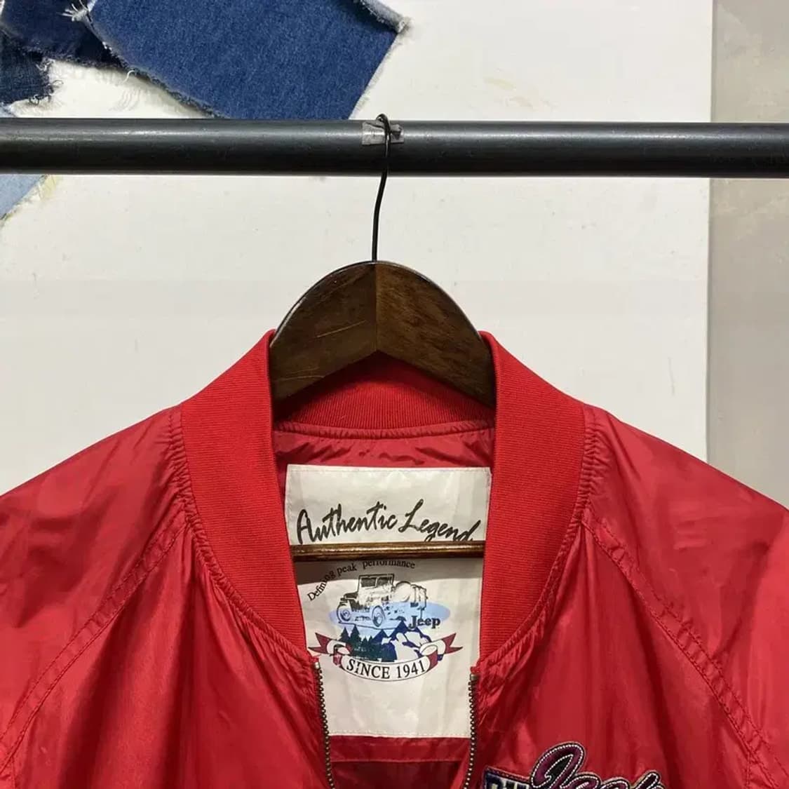 (95) 지프 캐주얼 자수 패치 블루종 자켓 상품이미지2